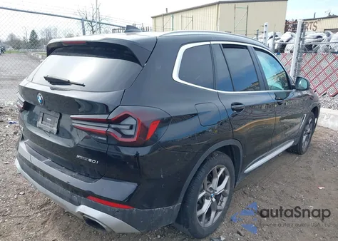 2023 BMW X3 xDrive30I from USA, damaged, VIN 5UX53DP08P9P74270